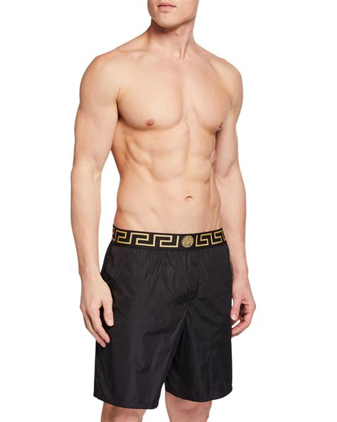 versace mens bathing suit|versace men's beachwear.